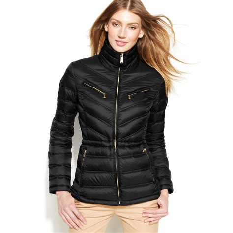 michael kors packable pakara|Michael Kors lightweight puffer coats.